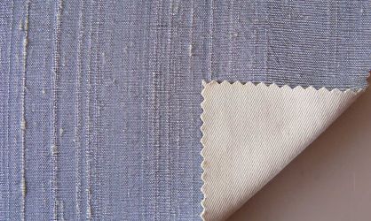 Dupioni silk silver-grey